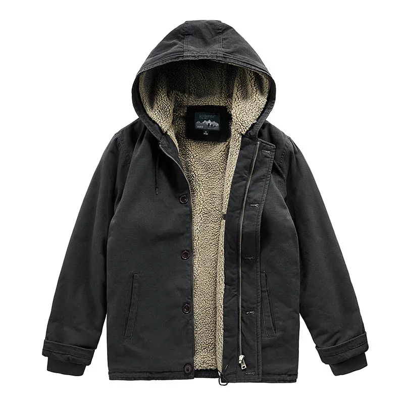 Parkas Work Wear Motorcycle Jacket Fashion Men Outerwear Men's Clothing Mens New in Coats and Jackets Man Coat Luxury Camping &