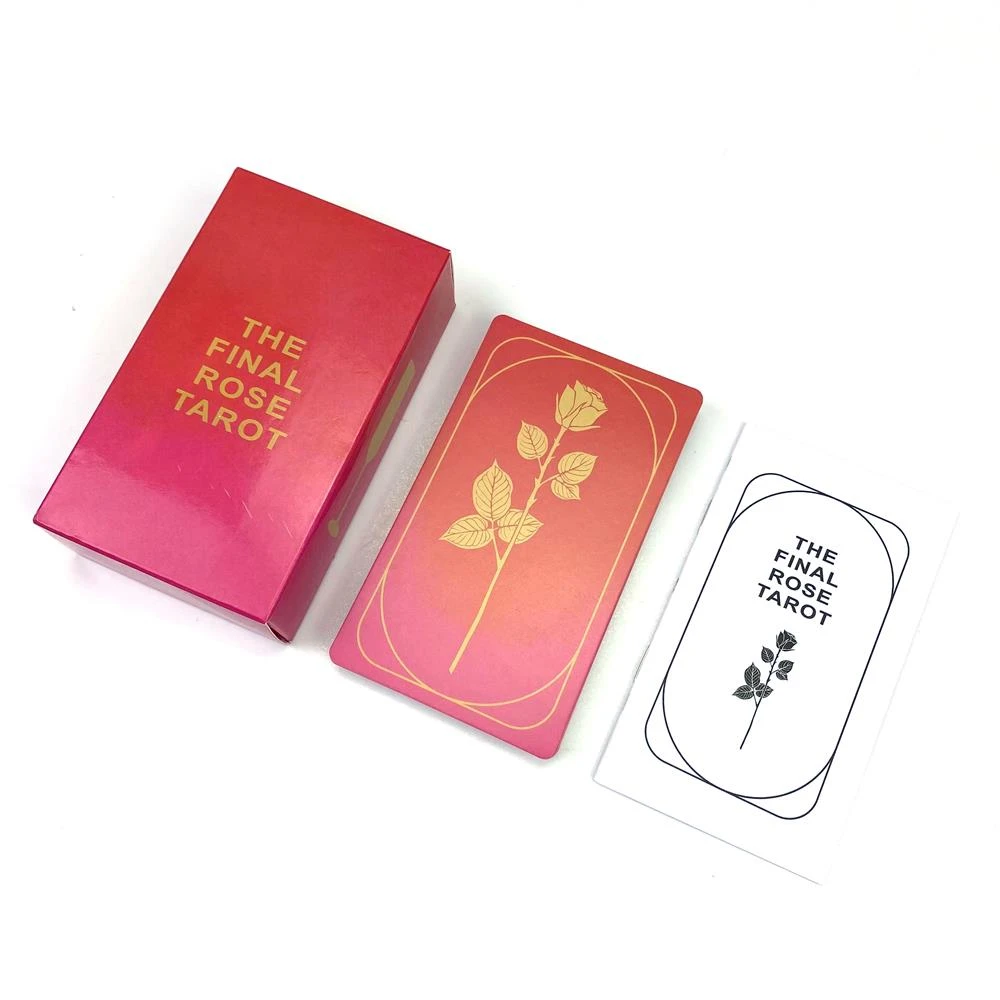 The Final Rose Tarot Tarot Decks 12x7 Cm Paper Manual Card Game - Board ...