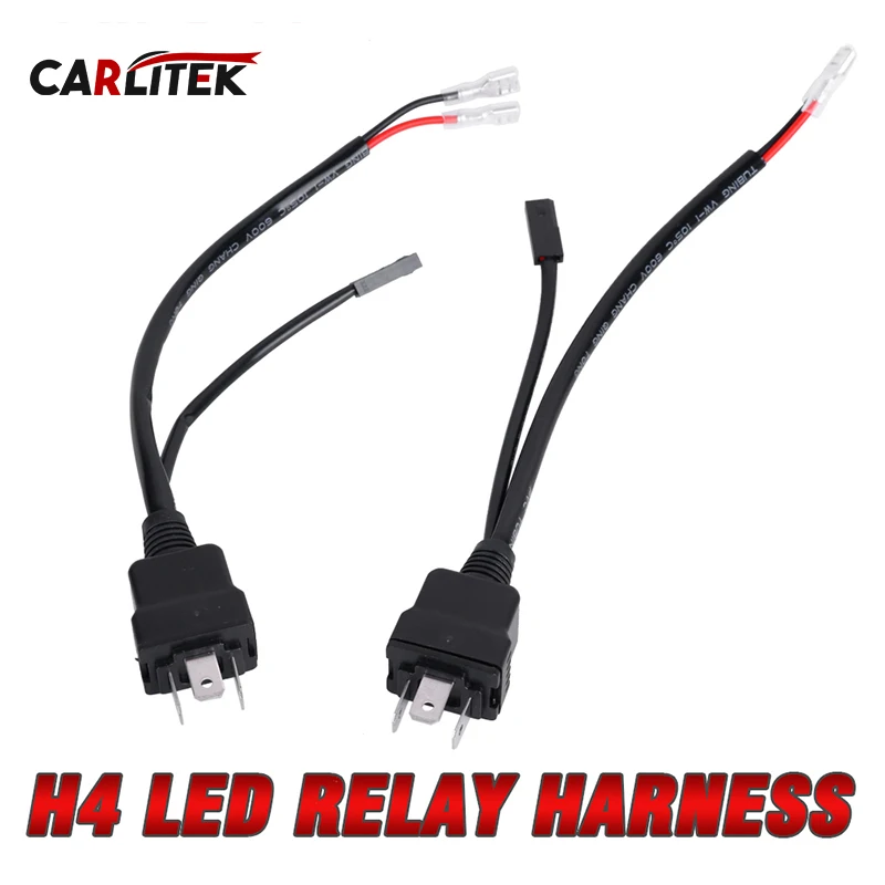 H4 9003   ϳ׽ LED ڵ  Bi LED   H4 Ŀ ̾ ̺  ڵ ׼ 2PC