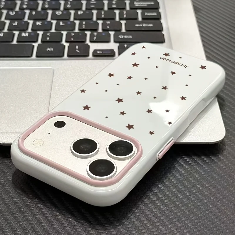 Korean Shiny Star TPU Phone Case - Sleek & Protective Design
