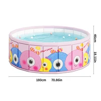 Piscine gonflable pliable pour enfants, piscine intérieure pour bébé, piscine à sable, piscine extérieure pour enfants 4