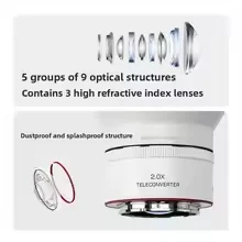 Viltrox TC-2.0X テレコンバーター 2倍焦点距離エクステンダー ソニーE