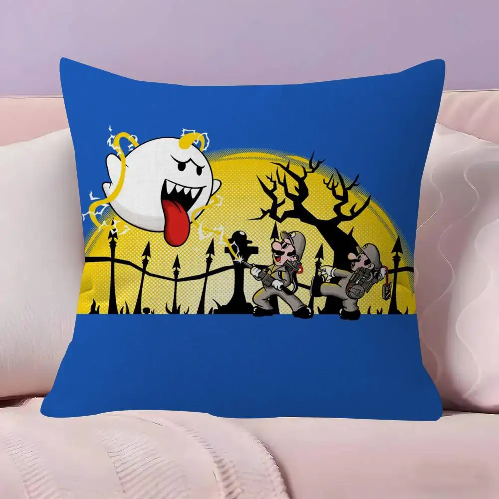 Kissenbezug, Kissenhülle, Wohnzimmer, Sofa, Heimdekoration, individuell gestaltet, G-Ghostbusters Cartoon – Detail 14