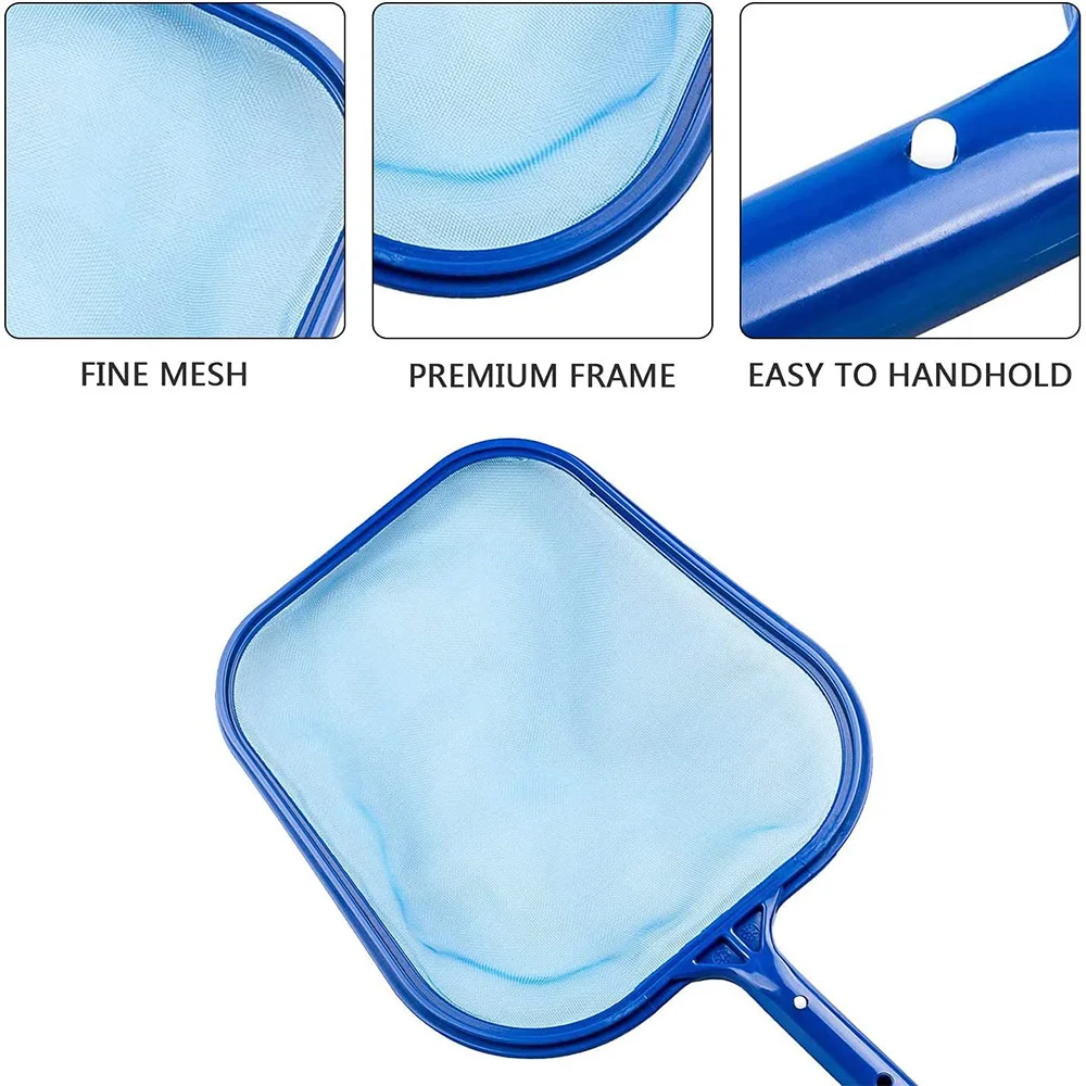 Swimming Pool Nets Professional Cleaning Pool Rakes/Fine Mesh Leaf Skimmers Rake Net for Removing Debris pool cleaning tool swimming pool cleaning kit leaf skimmer