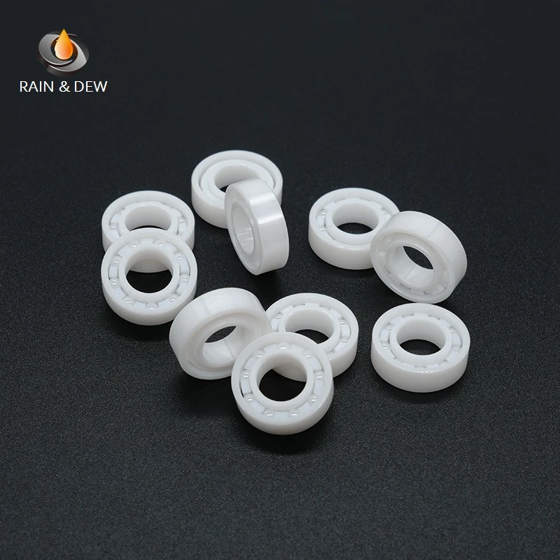 1Pcs 8X16X4mm Ceramic Bearing 688 CE Full Ceramic Bearing  ABEC-9   ZrO2 Ball Bearing 688