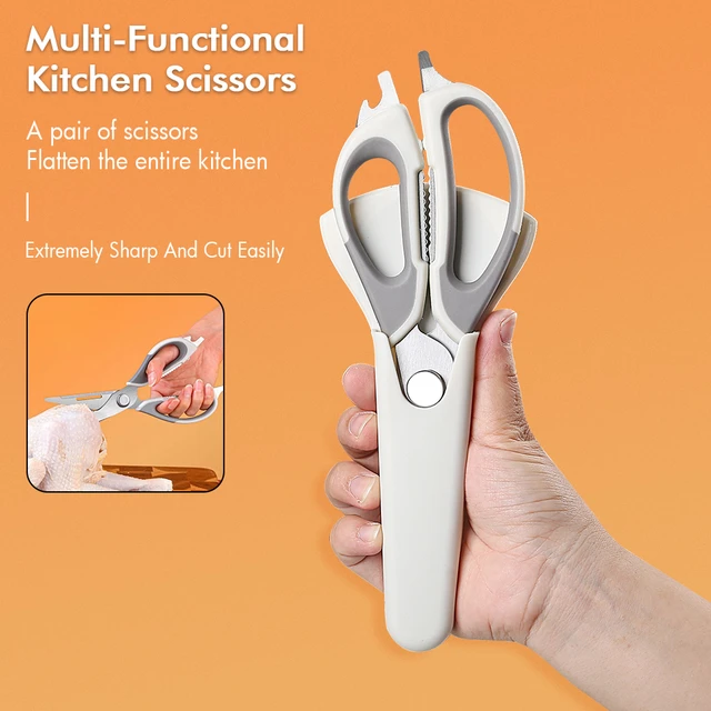 Kitchen Shears Heavy Duty Kitchen Scissors with Holder for Meat