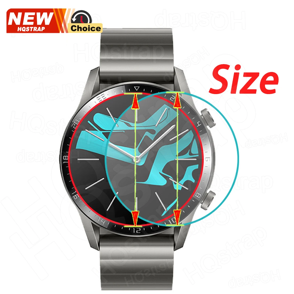 Smart Watch Tempered Glass Screen Protector - Multi-Size Options (1/3/5pcs)