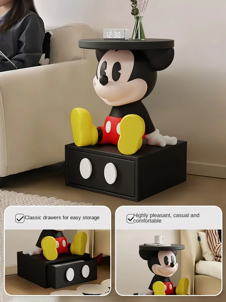 Cartoon Creative Bedroom Cute Bedside Table Children's Bedside Storage Sofa Side Cabinet Simple Modern Shelf