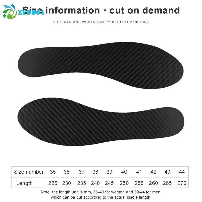 Breathable Carbon Fiber Sport Insoles