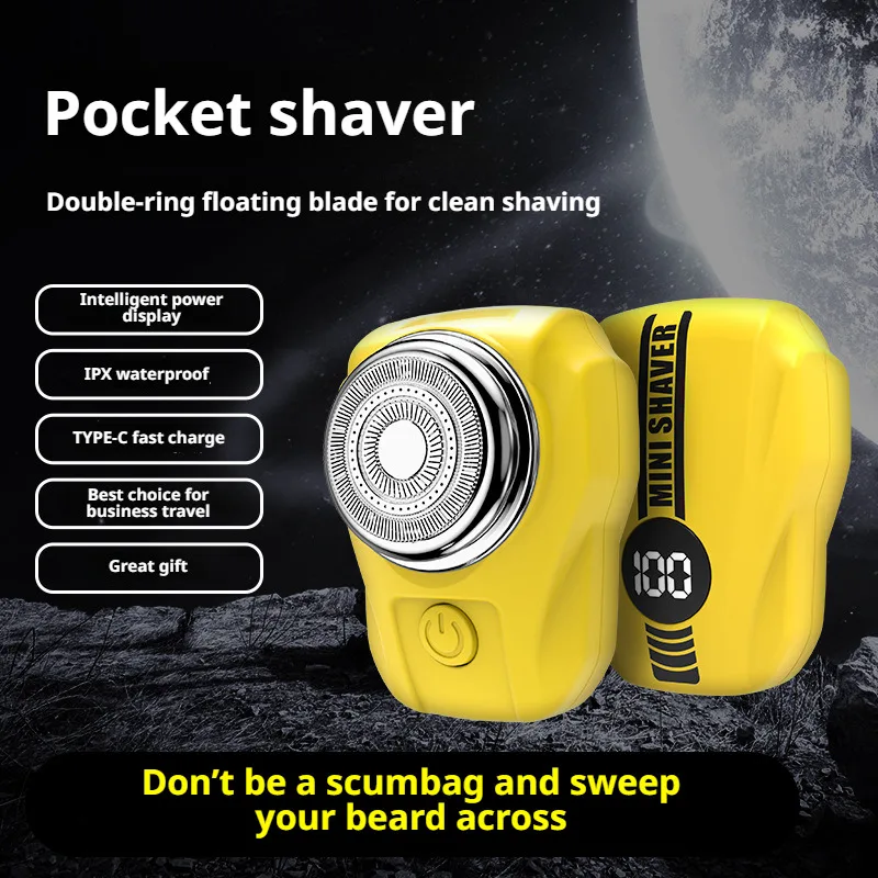 

Портативная перезаряжаемая Мужская электрическая бритва для всего тела, бритва для ногтей, бритва с длительным сроком службы