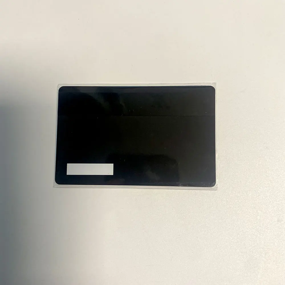 4442 chip slot Dual Interface NFC Metal Credit Card antenna build-in hico strip signature contactless payment