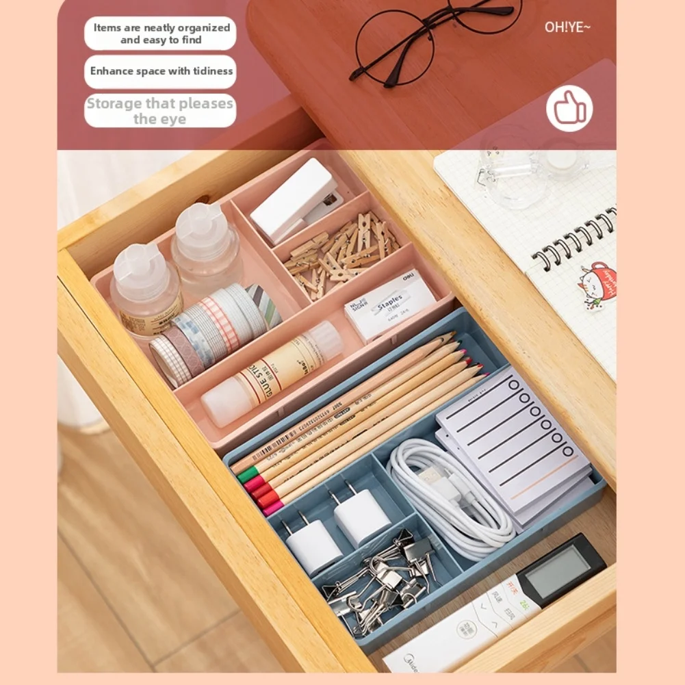 Compact Desktop Drawer Organizer for Efficient Office Supply Storage
