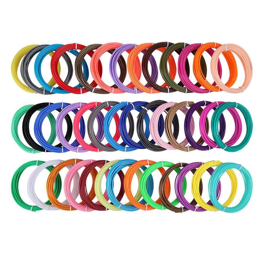 PLA Plus filament 9/18/27/50 meter plastic for 3d pen No pollution materials 3 d printer pens refill for kids birthday gifts 3d printing pen 3d printing pen filament