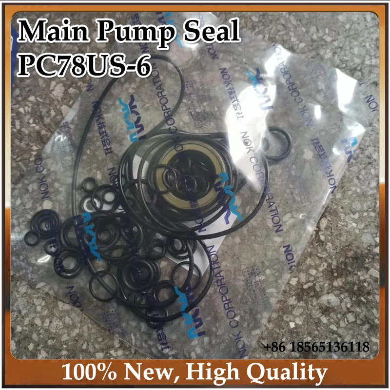 PC78US 6 Excavator Hydraulic Pump Seal Kit for Komatsu PC78US 6 Main