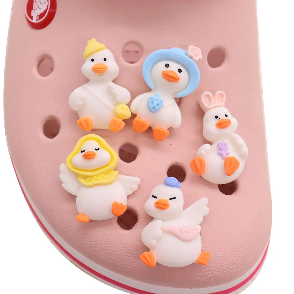

Микс 50 шт. полимерные браслеты Croc Jibz Fit Kawaii уточная серия Гусь клубника цветок супер садовая обувь декоративные пуговицы