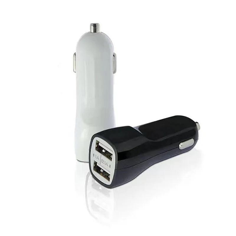 

Автомобильное зарядное устройство с двумя USB-портами, 12 В, 2 А, 50 шт.