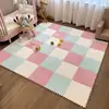 Plush Foam Floor Mat Children Kids Rug Play Mat EVA Foam Soft Baby Fluffy Floor Tiles Climbing Rugs Living Room Carpet 3