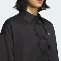 Veste classique chinoise Adidas authentique 2025 à trois feuilles pour femme KB6407 4