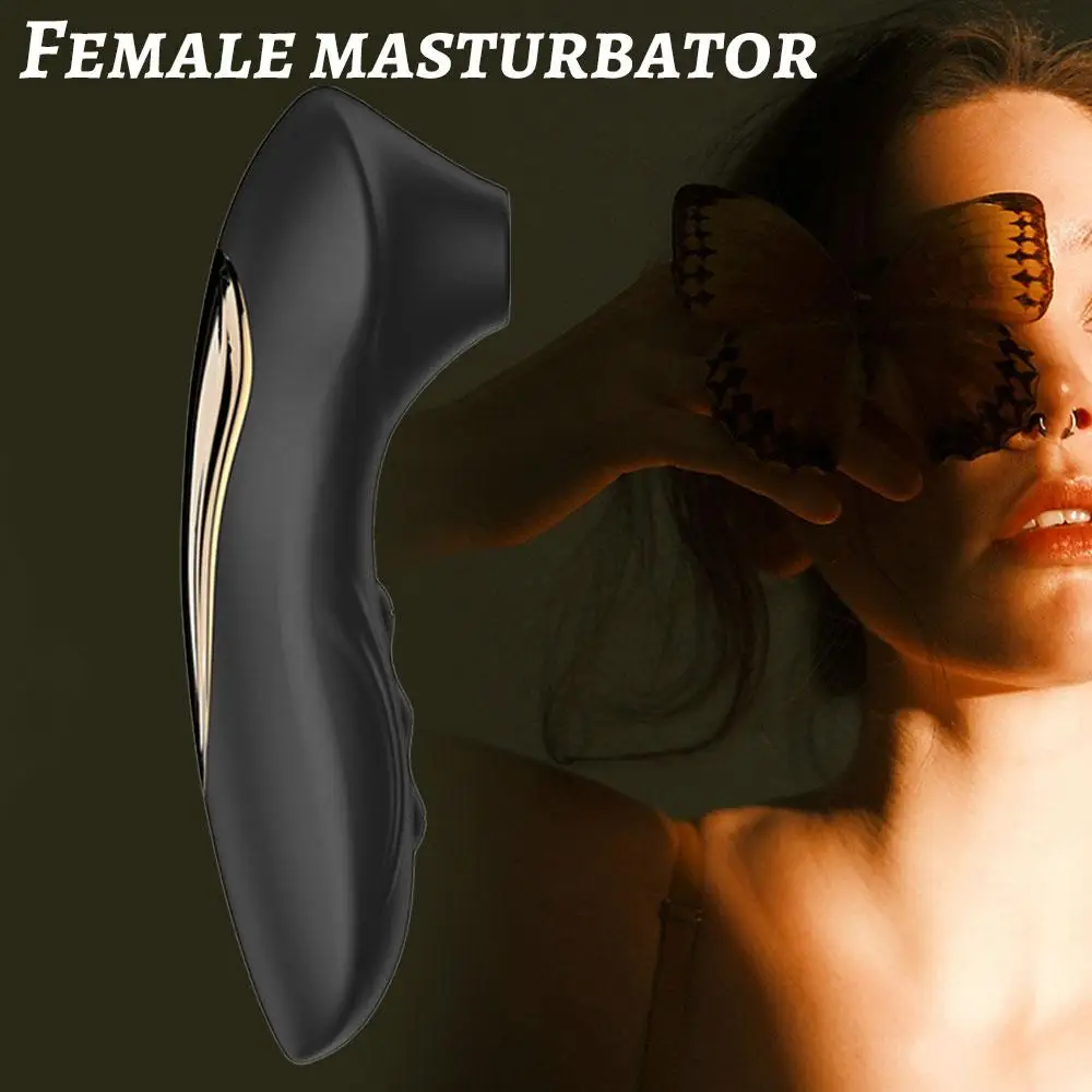 Black Clitoris Vibrator Female Massager Sex Toy