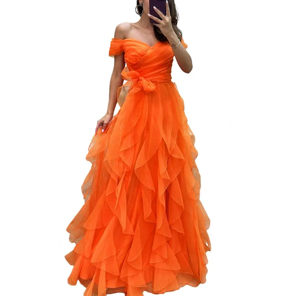 

Сексуальное женское вечернее платье с V-образным вырезом, облегающее платье с открытыми плечами