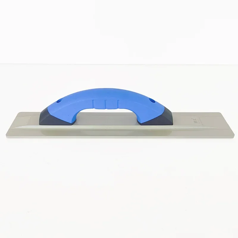 Durable Wear-Resistant Flat Bottomed Plaster Trowel Grey Scraper Cement Mixing Board Sandboard Bricklayer Tool