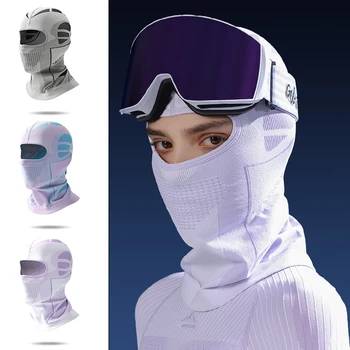 Ski Mask Motorcycle Riding Full Face Mask Neck Warmer Winter Warm Balaclava Windproof Cycling Cap Outdoor Run Skiing Mask Hat 1