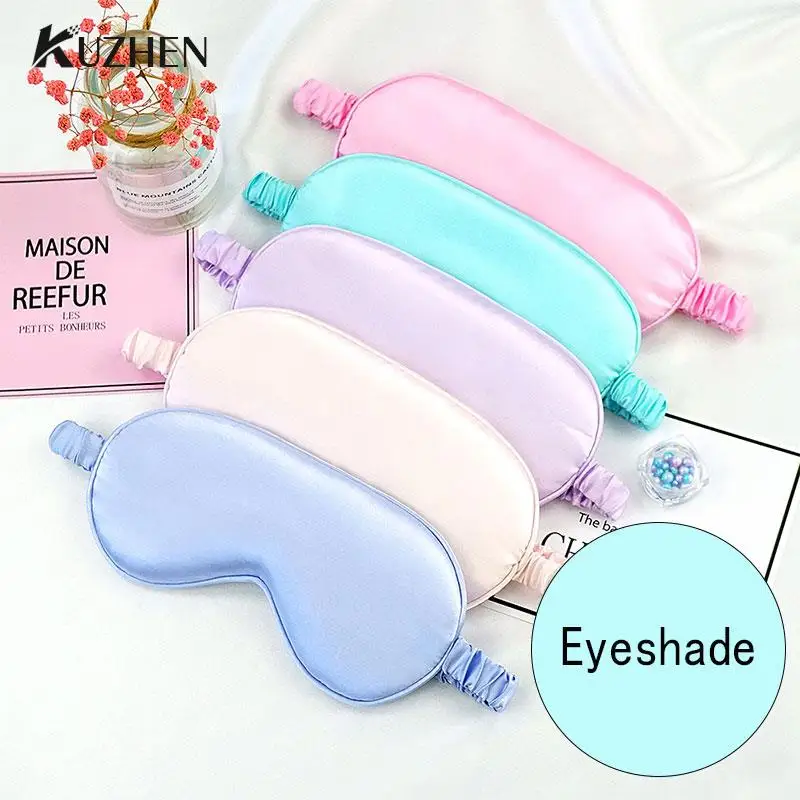 

1Pc Eyeshade Sleeping Eye Mask Cover Eyepatch Solid Rest Relax Eye Shade