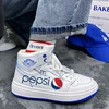 Warrior Original Sakura PepsiCo Branded Print Shoes for Men Limited Edition Couple Casual Board Shoes Male Sneakers Free Shippin 3