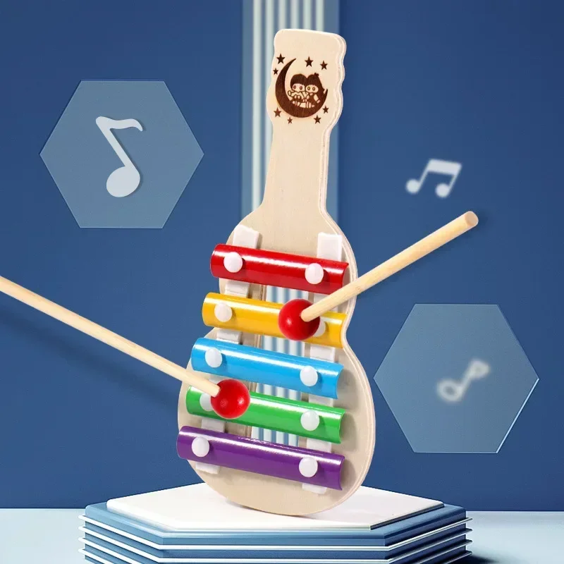 Wooden Xylophone Infant Montessori Toys Baby Music Instrument Preschool Early Learning for 0-12 Months Baby,early education toys,educational toys,music toys,musical instrument