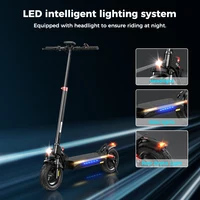 IScooter-Trottinette électrique tout-terrain pour adultes, trottinette électrique, BMERY, 10 pouces, 10Ah, 40km par heure, 1000W max 4