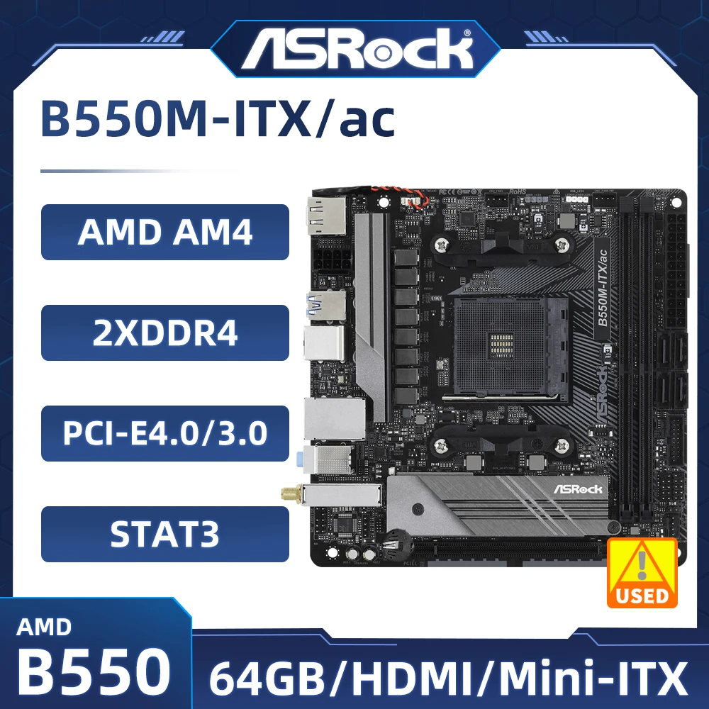 B550MotherboardASROCKB550MITXacMiniITXMotherboardAM4DDR464GBHDMIUSB32.jpg