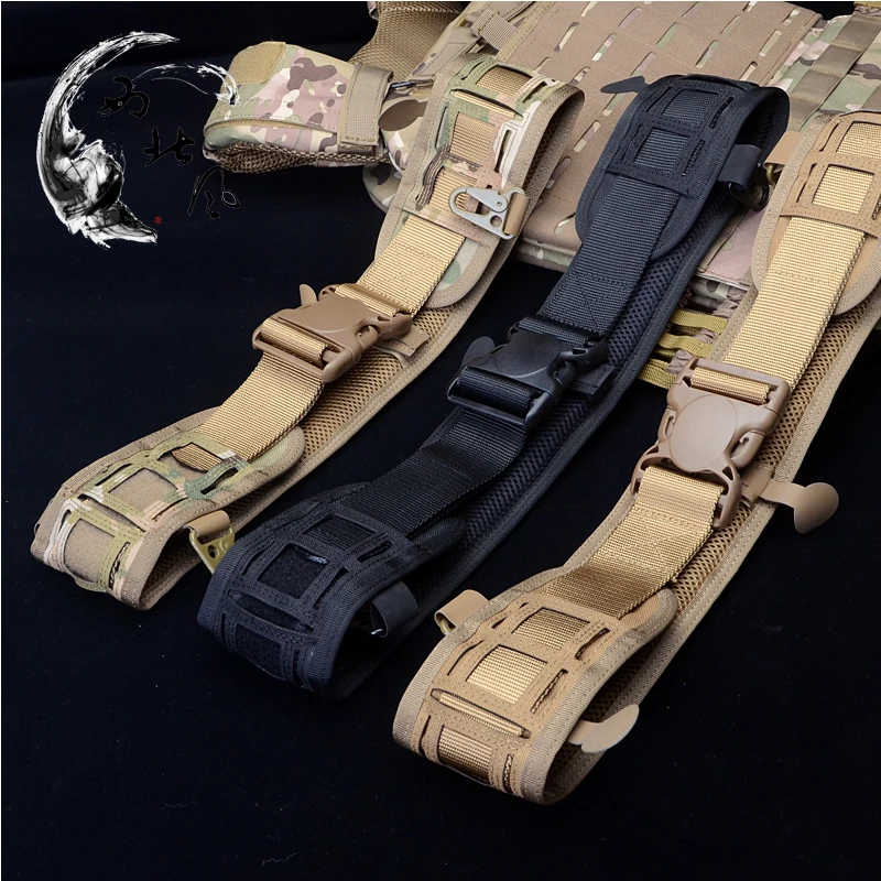 

Molle Tactical Waist Cover Outdoor Weight Belt Field Equipment Camo Drop Belt