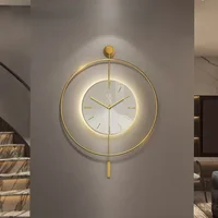 Personality Minimalist Clock Wall Clock Living Room Decoration Creative Fashion Minimalist Restaurant Clocks Wall Home Decor 1
