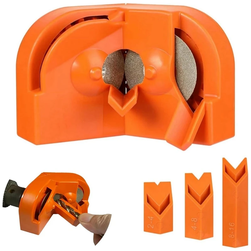 

Multipurpose Drill Bit Grinding Sharpener Portable Drill Grinder Grinding Tool, Quickly Easily Sharpening Drill Bits
