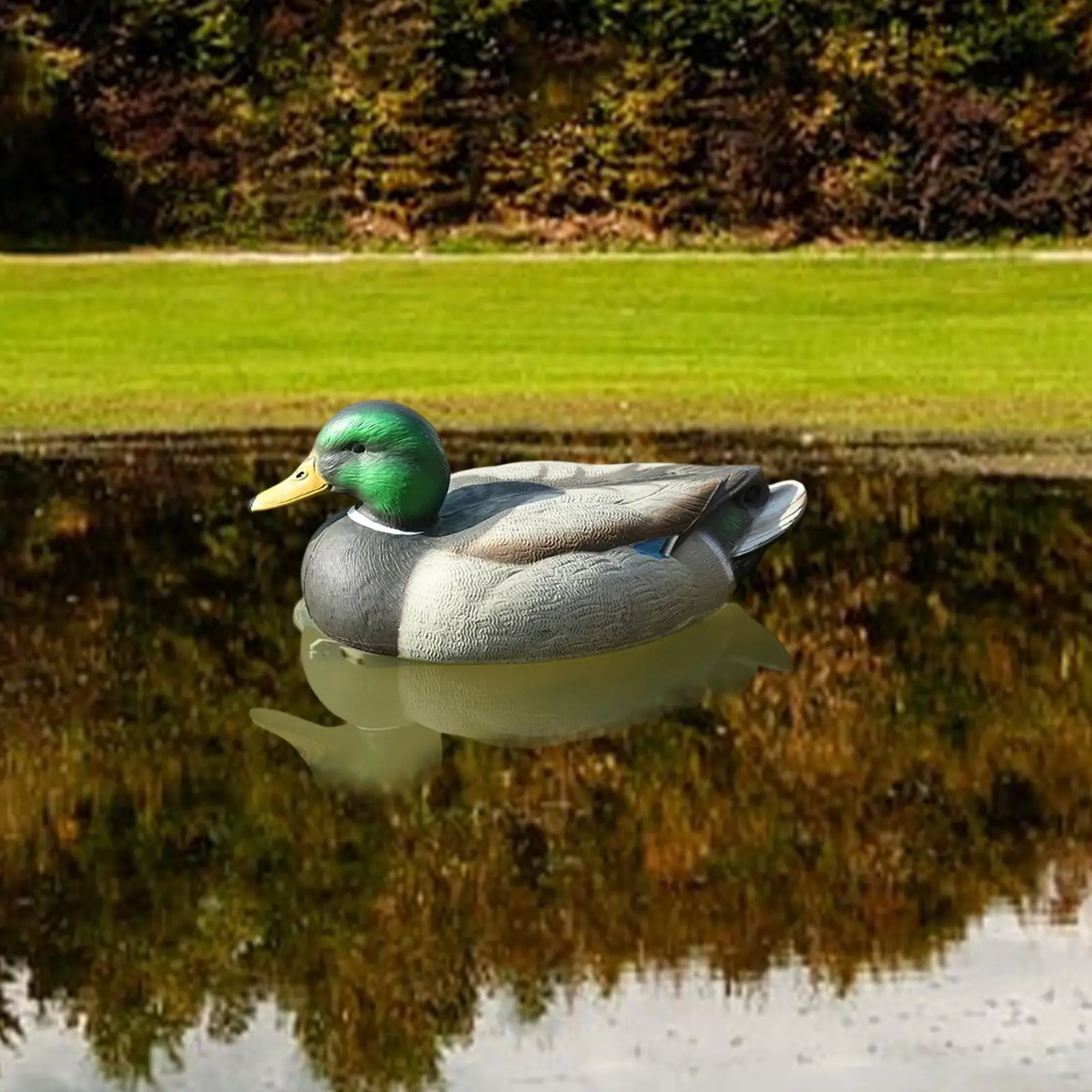 Plastic Duck Decoy Mallard Female Duck Floating Decoy Plastic Duck Decoy Mallard Female Duck Floating Decoy