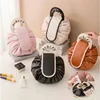 Girls Drawstring Cosmetic Bag Travel Makeup Storage Bag Organizer Portable Toiletry MakeUp Pouch Large Capacity Beauty Case 2