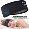 Fone Bluetooth Earphones Sports Sleeping Headband Elastic Wireless Headphones Music Eye Mask Wireless Bluetooth Headset Headband 1