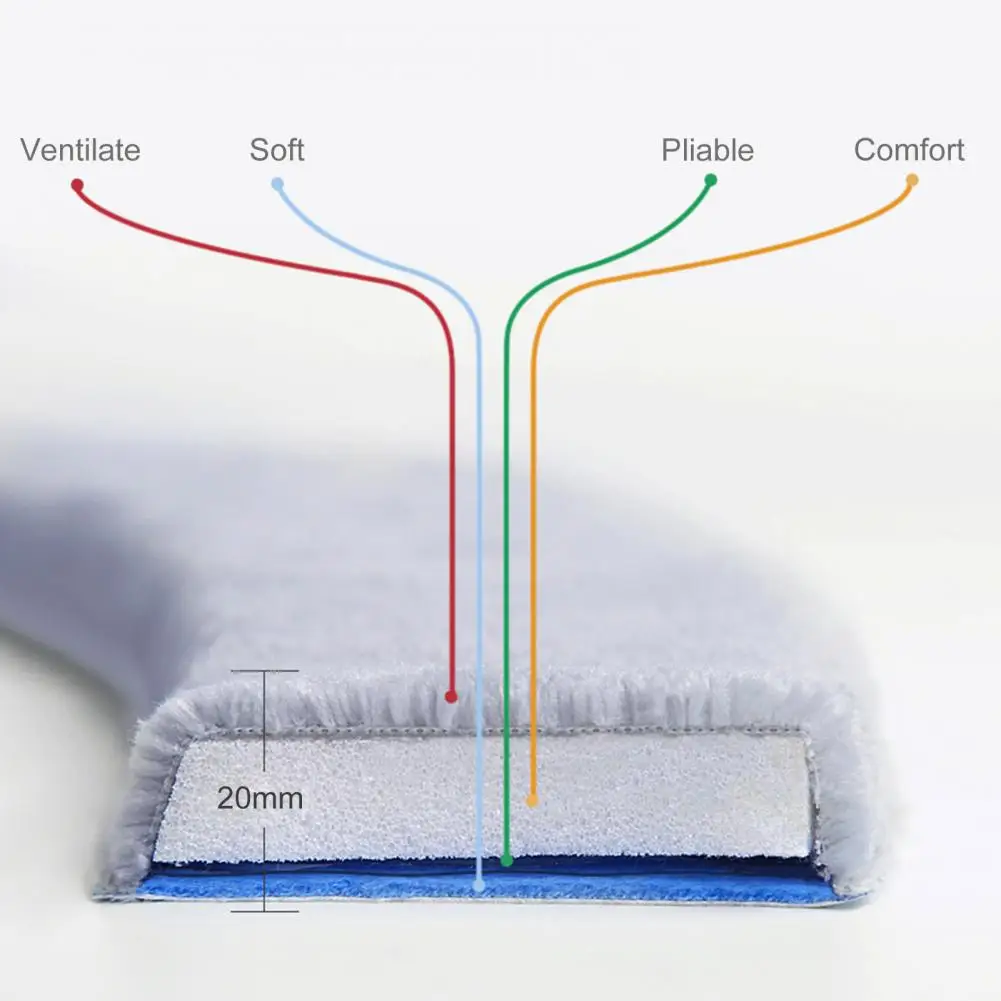

Universal Fit Toilet Seat Cushion Warm Cozy Toilet Seat Covers for Winter Thick Washable Self-adhesive Flannel Cushions Toilet