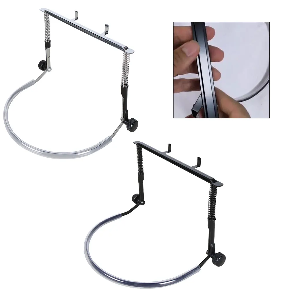 전문가용 스틸 하모니카 홀더, 조절 가능한 텐션 시스템, 기타 연주를 하는 음악..