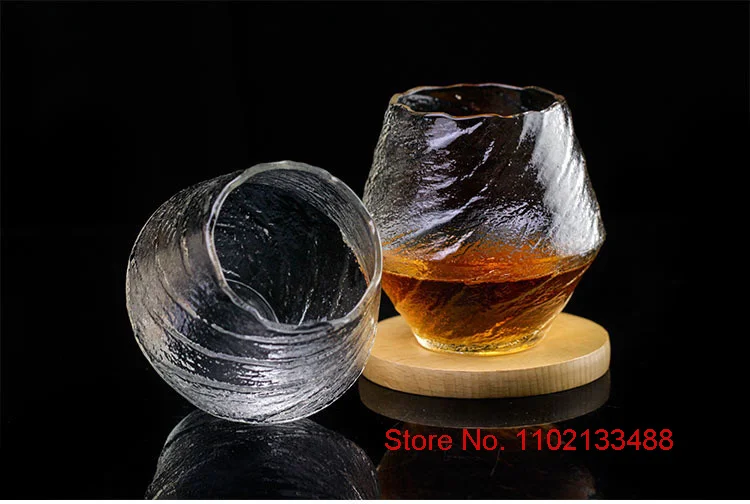 Description Picture 5 of itemFalling Sakura Brandy Snifter Whisky Glass Old Fashioned Wineglass Creative Wine Gifts Cognac Whiskey Cup Beer Mug Dropshipping