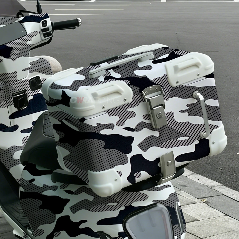 Off-Road Auto Aufkleber Camo Auto Wrap Schwarz Camouflage Film Jeep Auto Klebstoff Vinyl Motorräder Auto Outdoor Zubehör – Detail 13