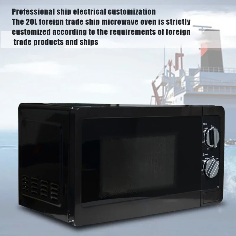 Fully Automatic 20L Microwave Oven Marine Commercial Household Temperature Control Microwave Steam Grill 1050W 4