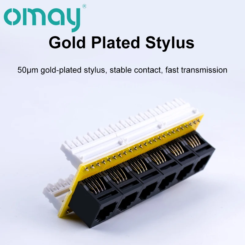 Utp Keystone Módulo Painel Patch Rack 19 Rack24 Portas Cat6 Utp Quadro de Cabo Rj45 24 Portas Listadas Rackmount - Imagem 5