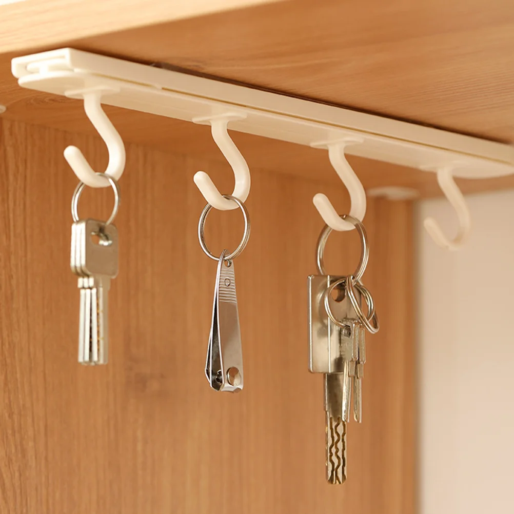 

Sliding Hook Kitchen Hanger Kitchenware Hanger Cup Hanging Rack Mug Holder
