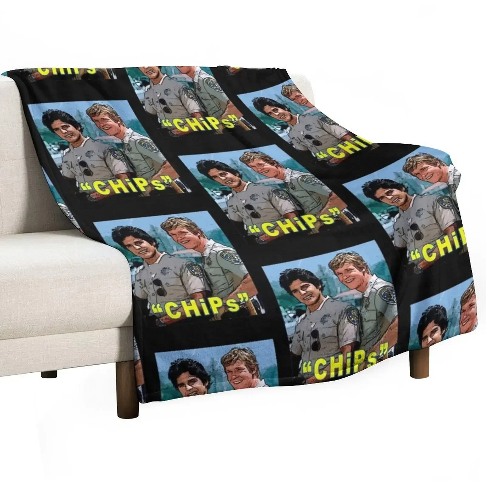 

Chips american 70s series Throw Blanket Fluffys Large blankets and throws Blankets For Baby Extra Large Throw Blankets