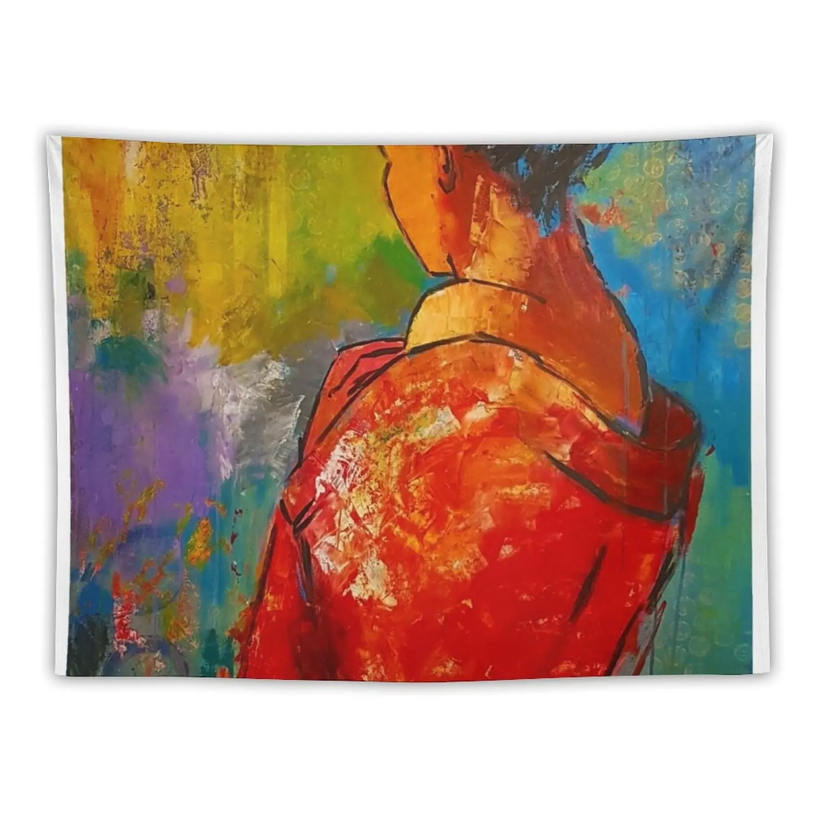

Red Shawl Tapestry Decor Home Bedrooms Decorations Tapestry