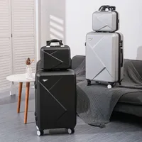 Ensemble de bagages valise de 14 pouces 20-28 pouces valise de grande capacité bagages à roulettes valise de voyage ensemble pratique pour le voyage 4