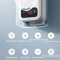 ATWFS 220V chauffe-eau électrique eau chaude pour salle de bain Thermostati sans réservoir instantané maison douche chauffage cuisine 4