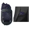 Q39B 5pcs Pocket Square Holder for Men Suits Pocket Square Folder Keeper 4