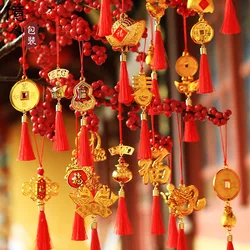 2024 Chinese New Year Pendant Event Shopping Mall Hom Decoration Spring Festival Ornament Decoration Party Gift Lucky for Kid
